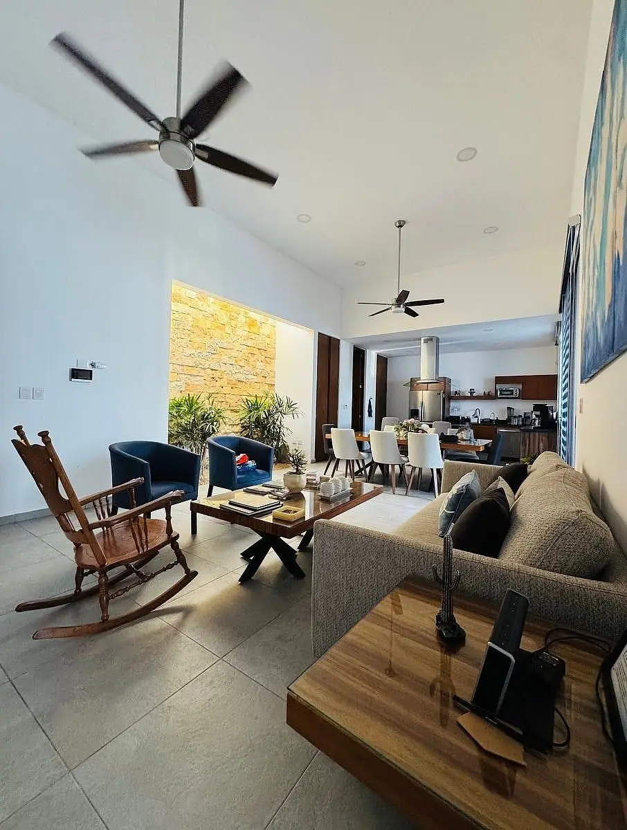 En Renta Casa de Diseño de una Planta en Dzitya Mérida Zona Norte — foto 4