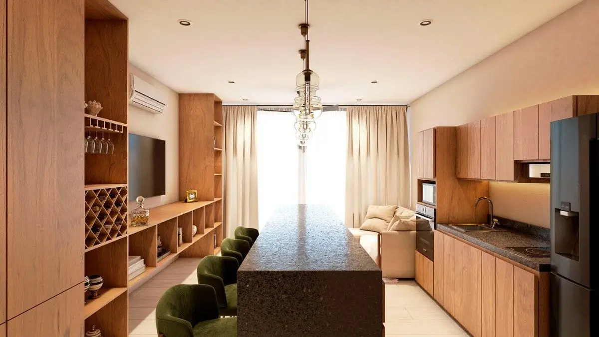 Departamento en Venta de una Habitación en Slaka, Santa Gertrudis Copo — foto 2