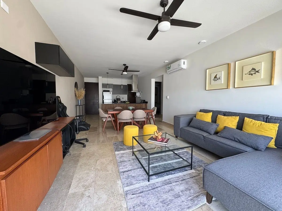 Departamento en Venta Amueblado | Onne, Mérida Norte | Cerca del Faro y la Isla — foto 3