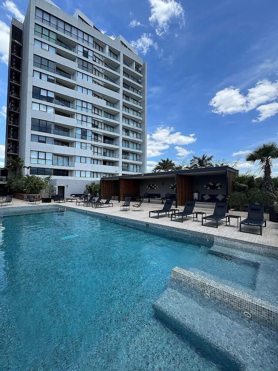 Departamento Amueblado en Town Square Merida Norte Cerca de García Lavin — foto 4