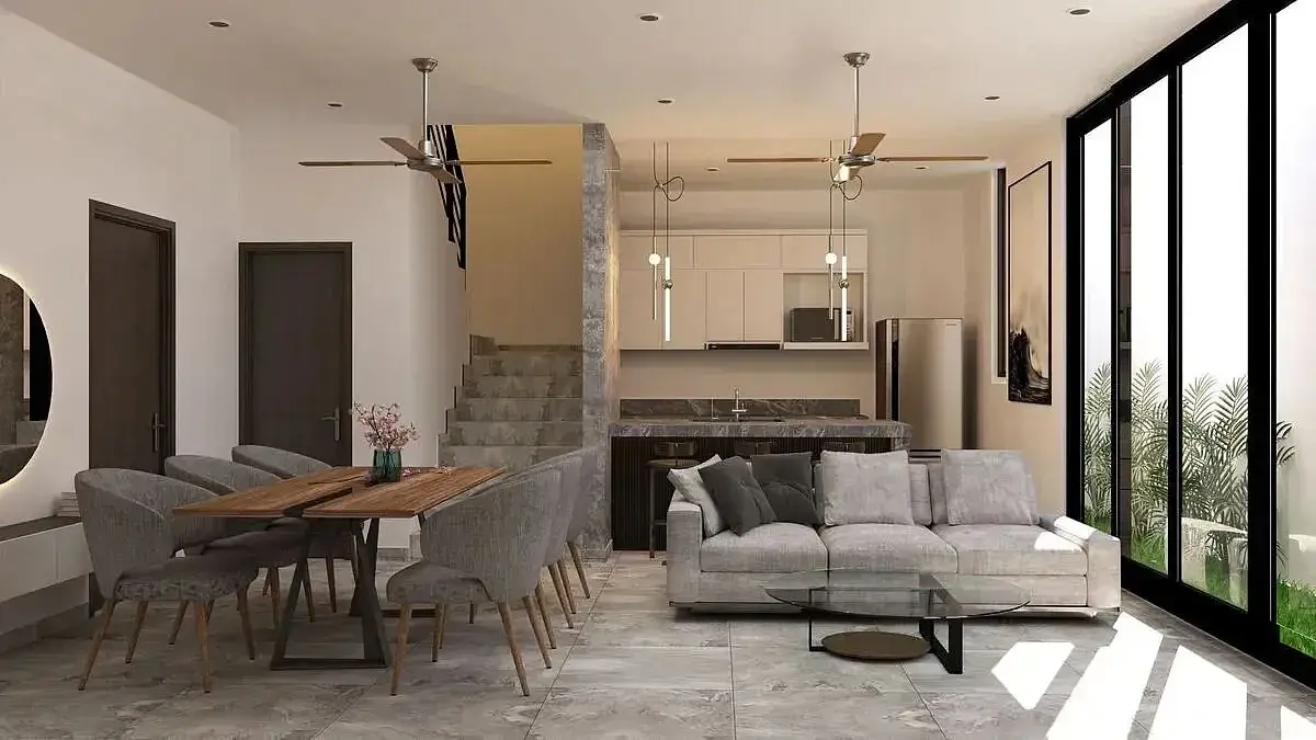 En Venta Townhouse de Dos Recámaras en Zoé, Cholul — foto 3