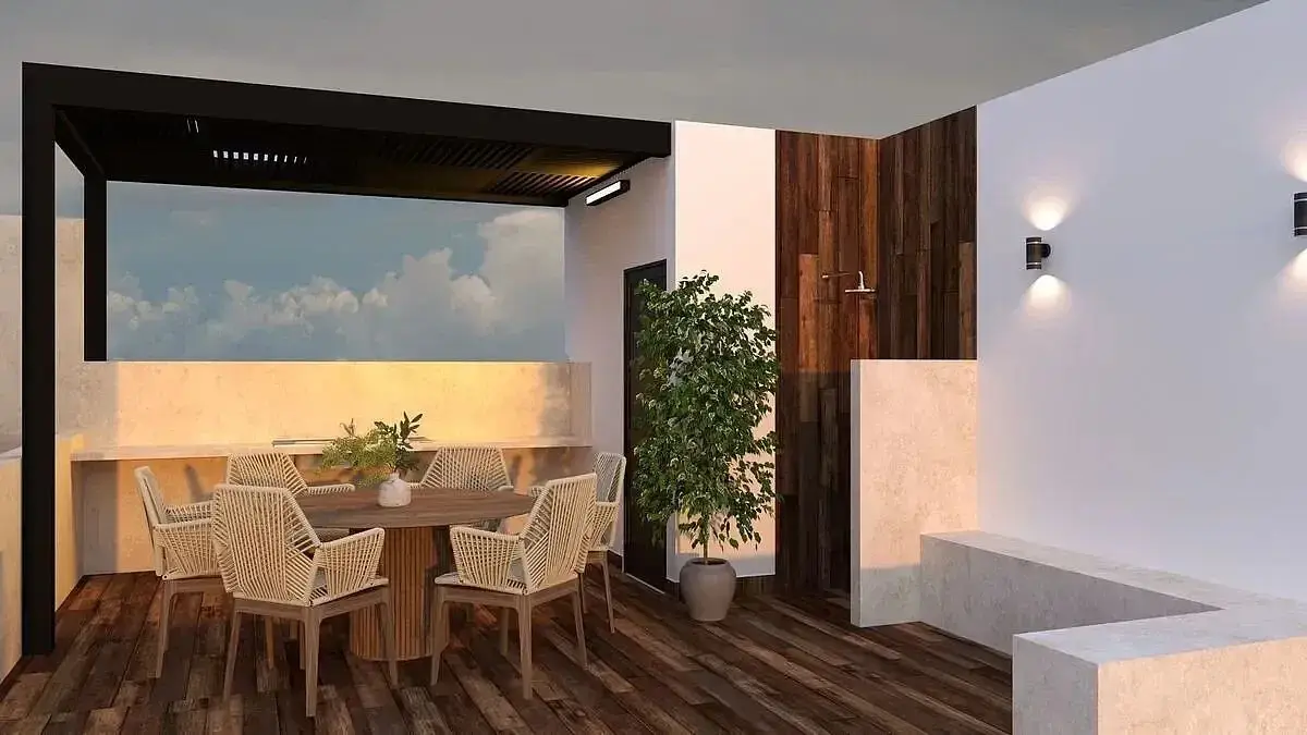 En Venta Townhouse de Dos Recámaras en Zoé, Cholul — foto 6
