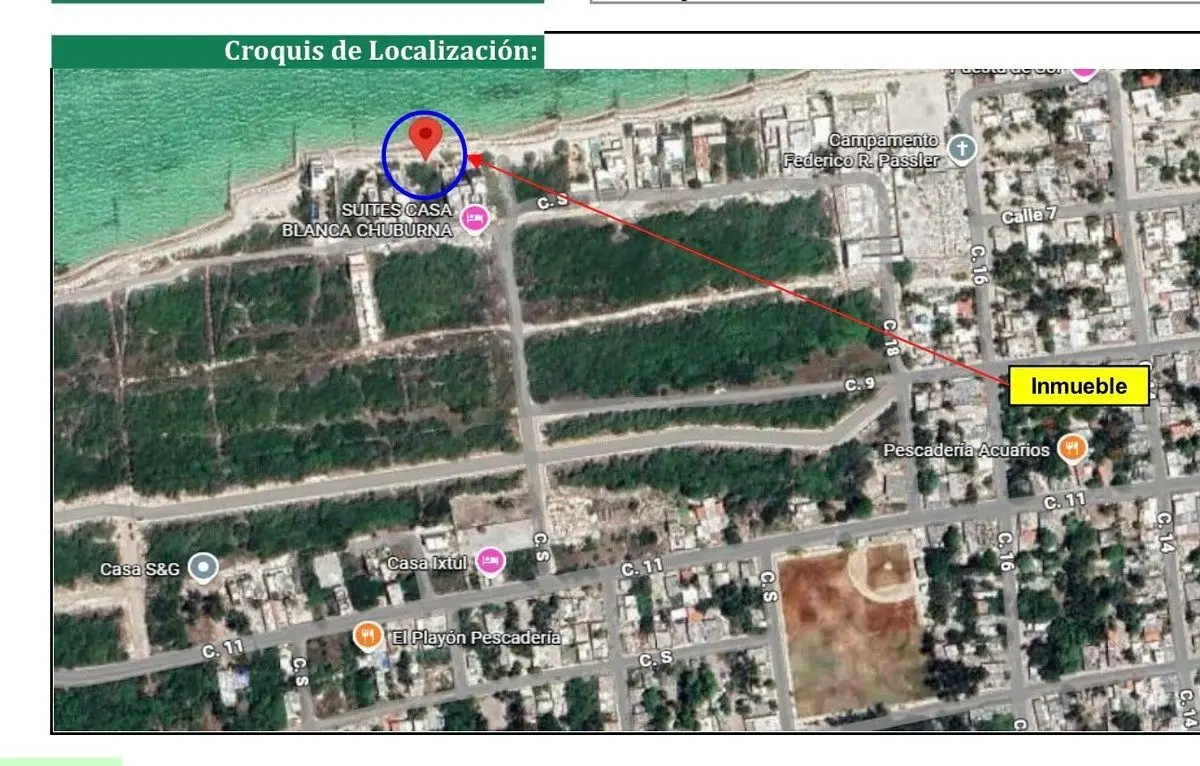 En Venta Terreno Frente al Mar de Yucatán en Chuburná Puerto Progreso — foto 2