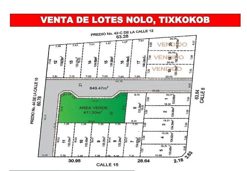 Terrenos en Venta en Nolo (Tixkokob) Yucatán — foto 2