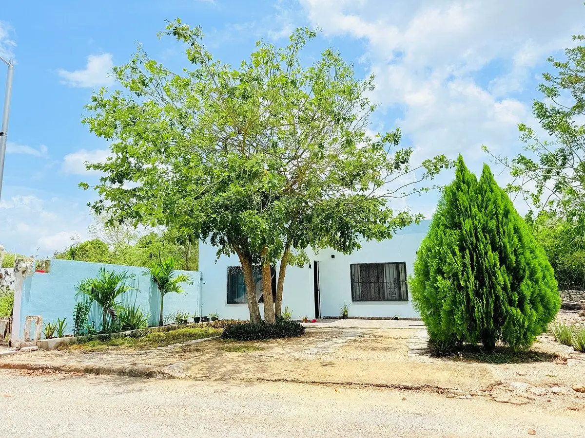 Casa en Venta de una Planta en Privada Ubicada en Ucú