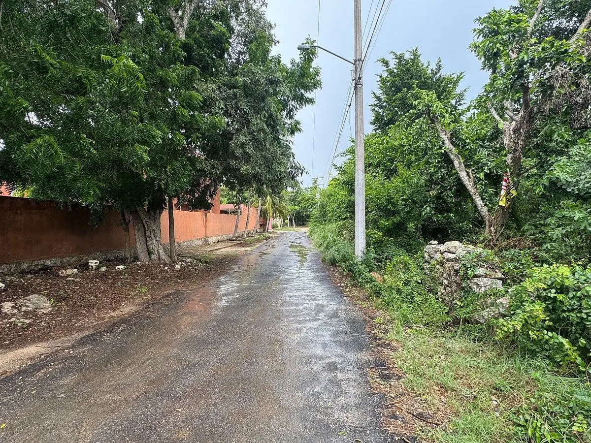 En Venta Terreno en Cholul Mérida Yucatán Cerca de Avenida Tixcuytun