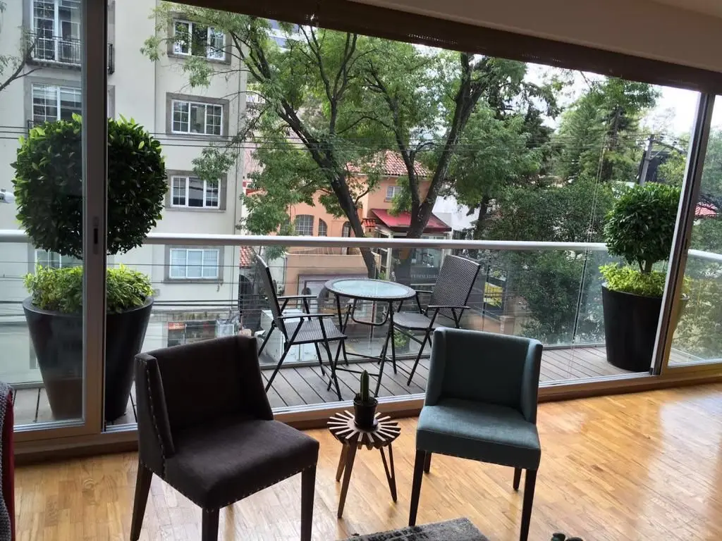 Renta departamento en Polanco de 3 recamaras