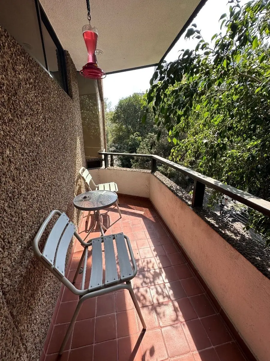 Departamento en renta cerca parque Lincoln Amueblado — foto 3