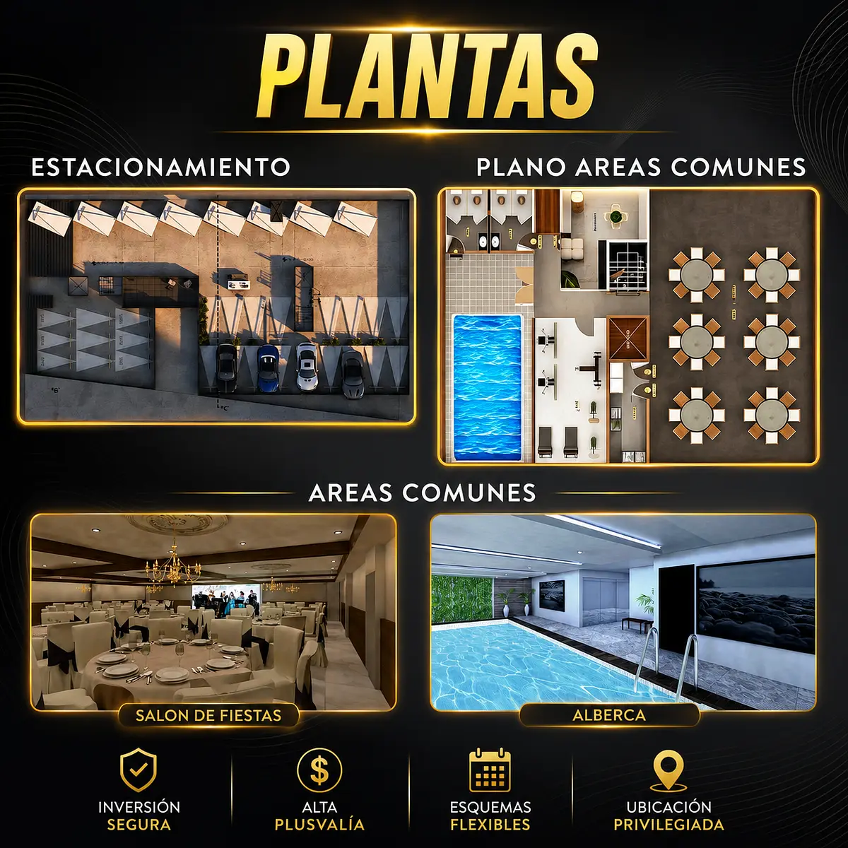 Departamentos con Áreas en Tecamachalco 2028 — foto 2