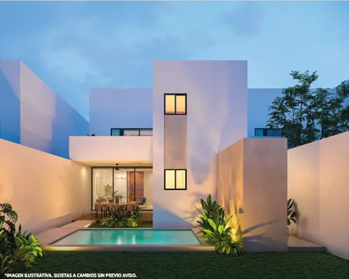 Venta de Casas en Merida, en Privada con Amenidades Ubicada en Zona de Conkal — foto 2