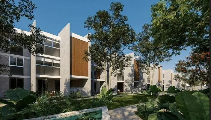 Venta Departamentos en Merida, en Privada con Amenidades Ubicado en Xcanatun — foto 3