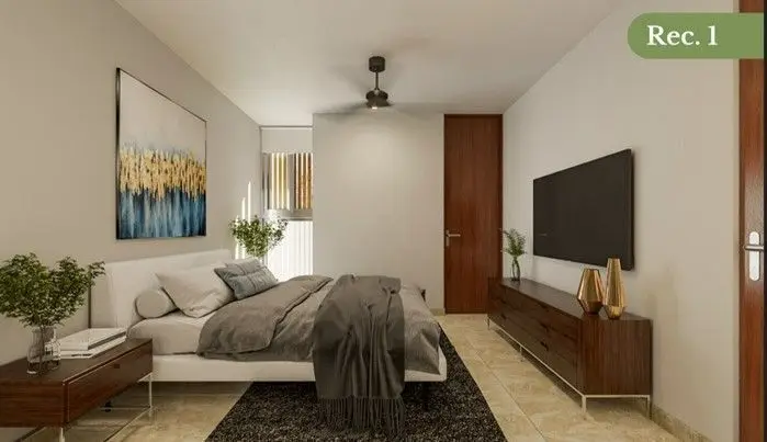 Venta Departamentos en Merida, en Privada con Amenidades Ubicado en Xcanatun — foto 5