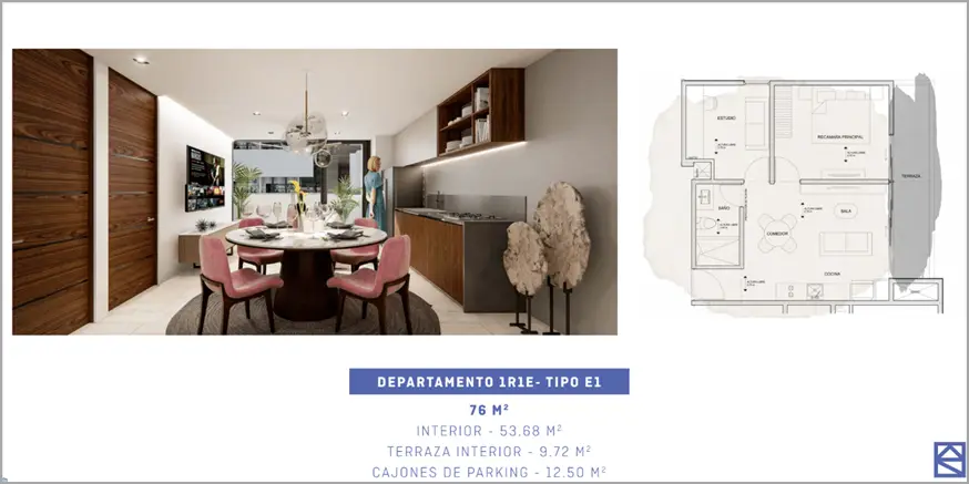 Departamentos en Venta en Merida, con Amenidades Ubicado en Temozon Norte — foto 2