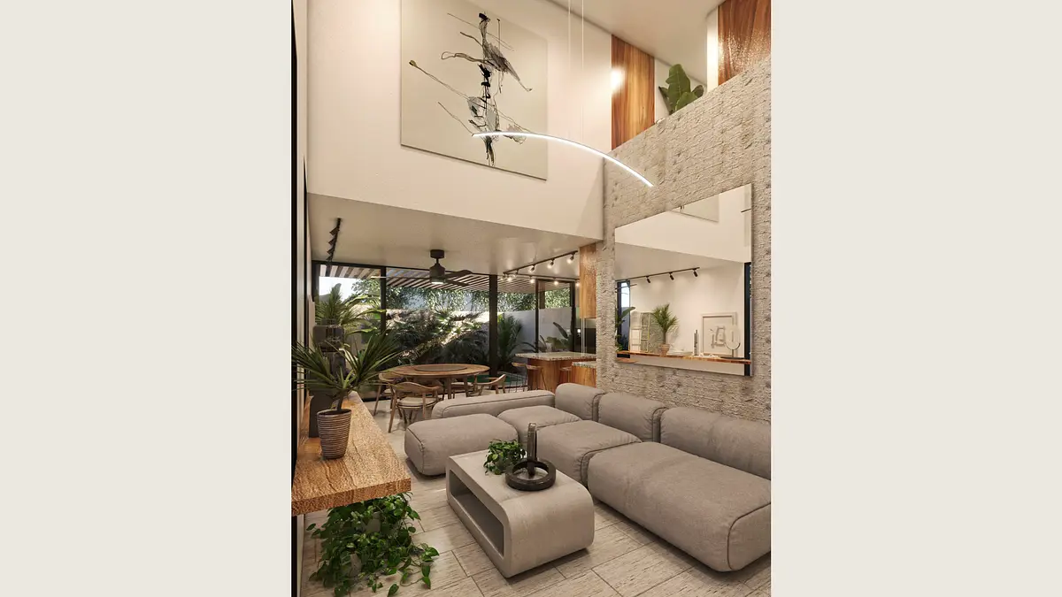 Casa en el Norte de Merida, en Privada con Amenidades, de 3 Recamaras — foto 4