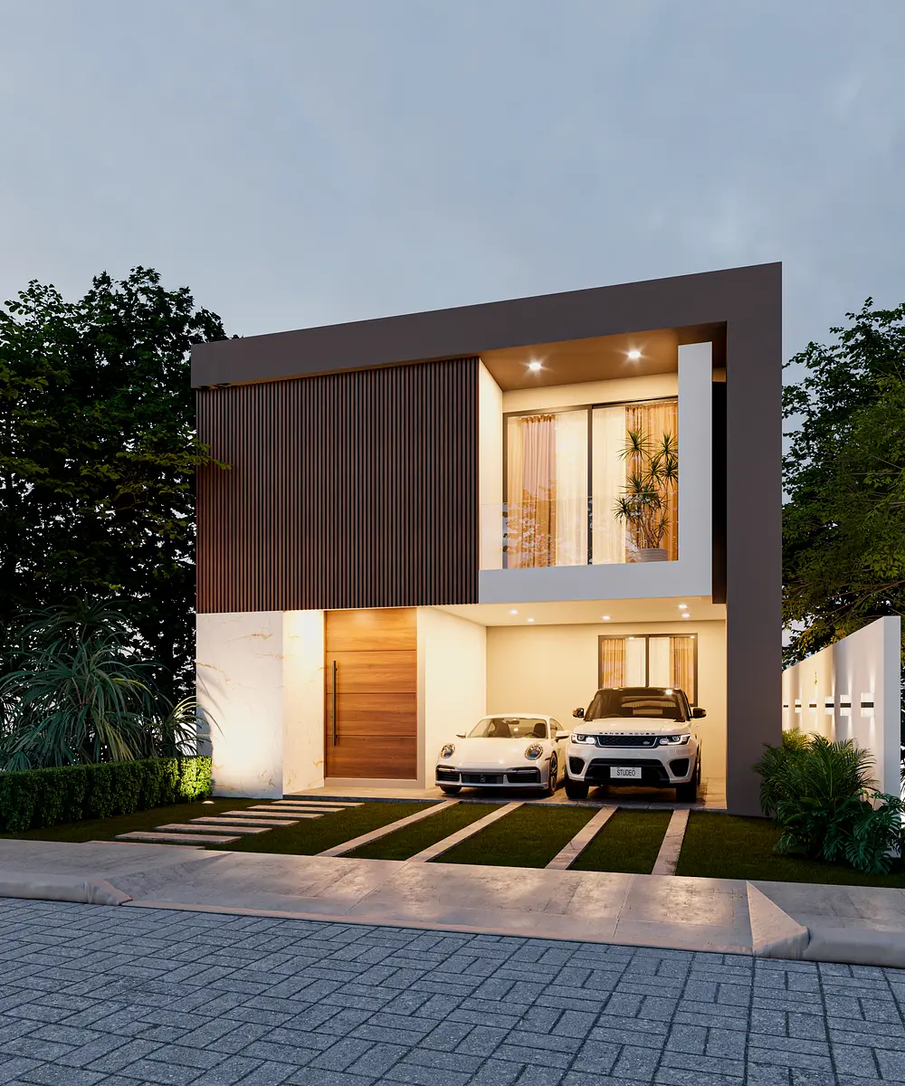 Casa Estilo Contemporanea en Privada con Amenidades Ubicada en el Norte de Merid