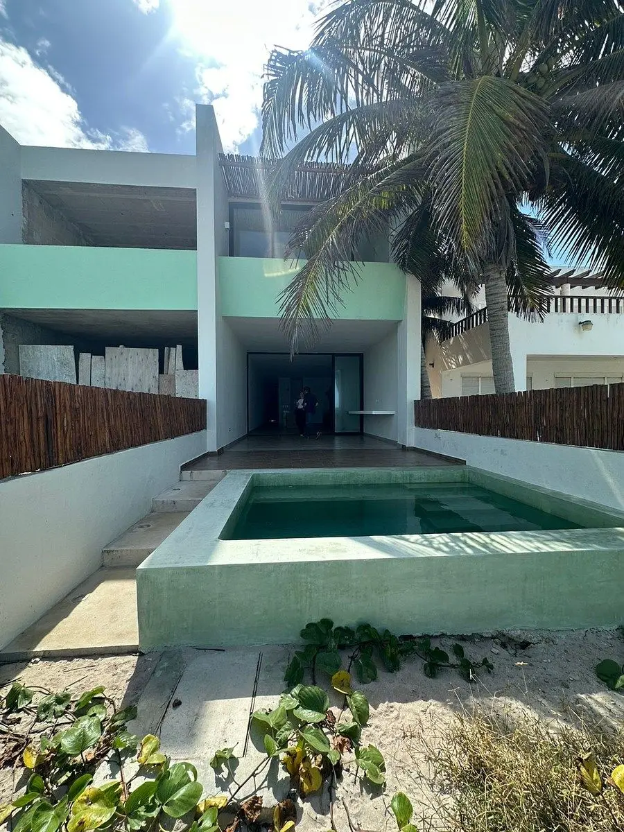 Villa de 4 Recamaras Frente a la Playa de Chelem — foto 4
