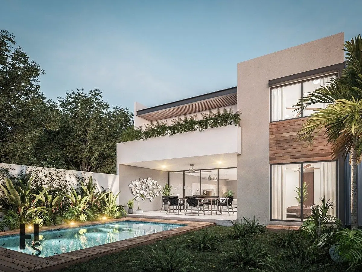Casa de Dos Plantas Ubicado en Privada Residencial con Amenidades en el Nte de M