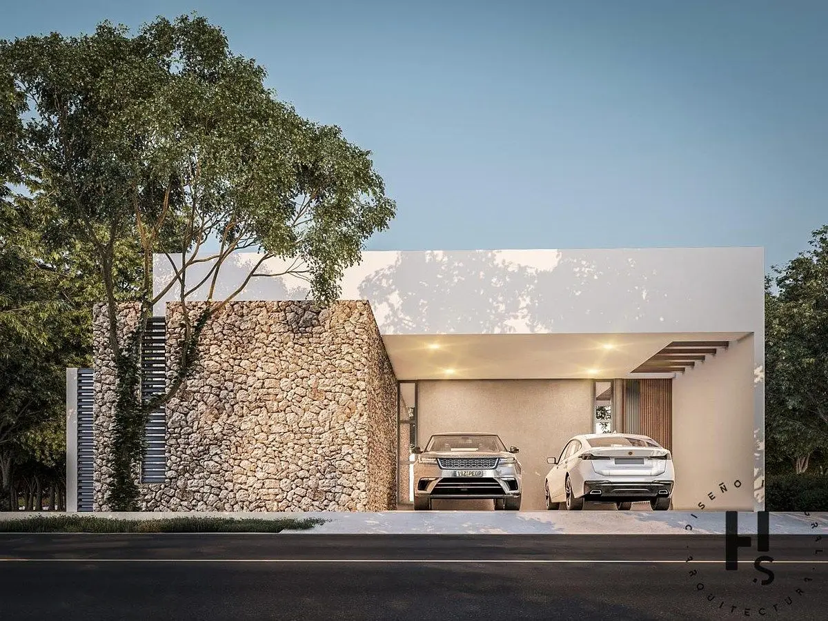 Casa de una Planta en Privada con Amenidades en el Norte de Merida