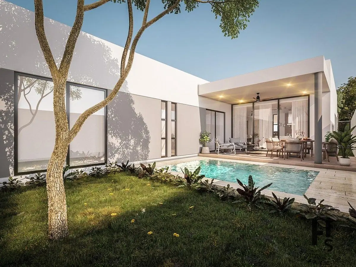 Casa de una Planta en Privada con Amenidades en el Norte de Merida — foto 4