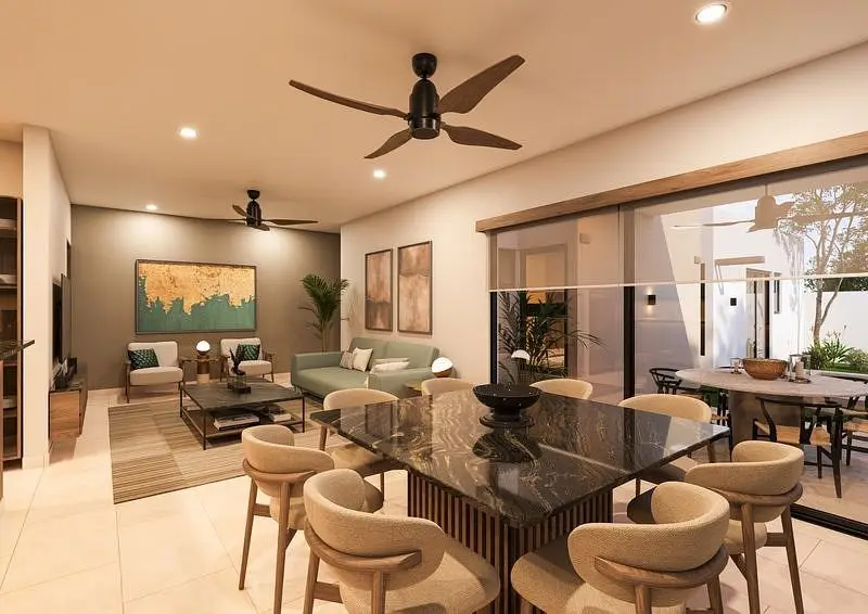 Casa de una Planta de 3 Recamaras Ubicada en el Norte de Merida — foto 2