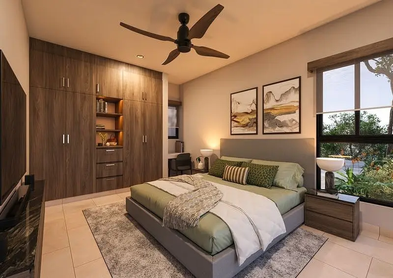 Casa de una Planta de 3 Recamaras Ubicada en el Norte de Merida — foto 5