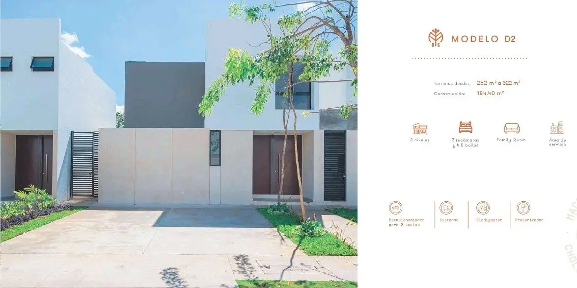 Casa de Dos Plantas en Privada con Amenidades Ubicada en el Norte de Merida — foto 2