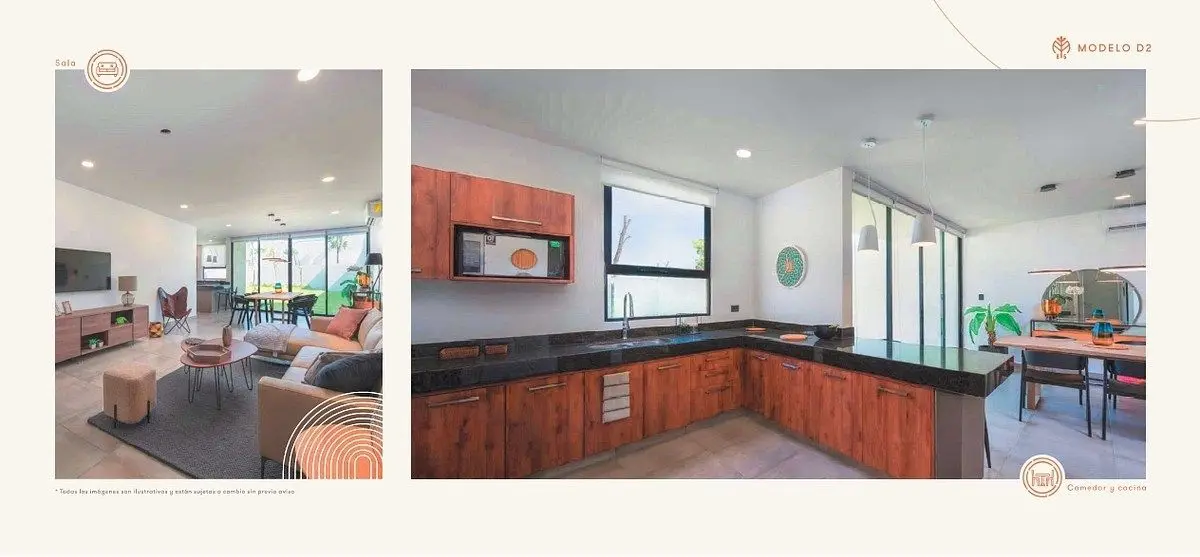 Casa de Dos Plantas en Privada con Amenidades Ubicada en el Norte de Merida — foto 3