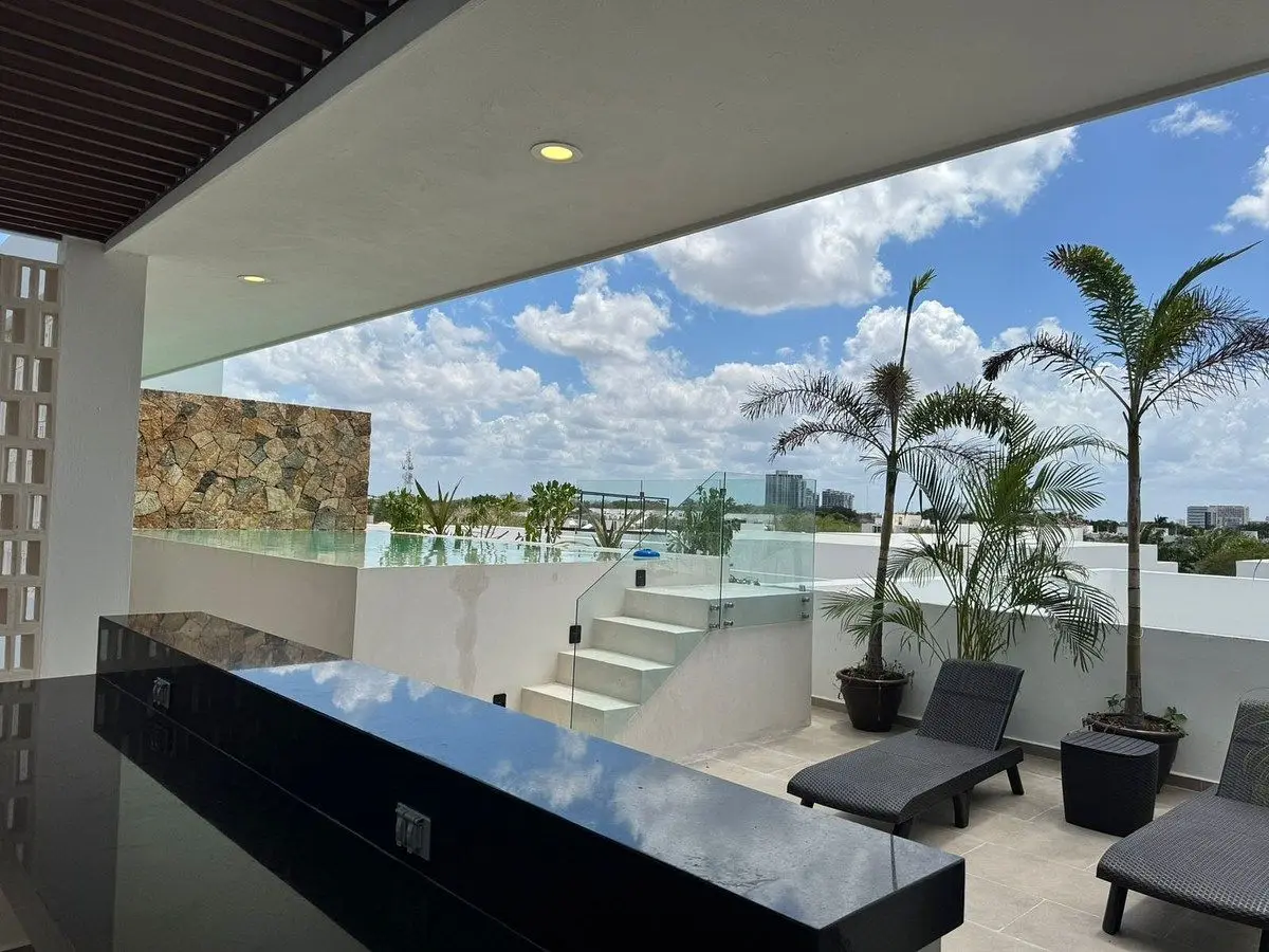 Departamento de 1 Recamara en Privada Ubicada en el Norte de Merida