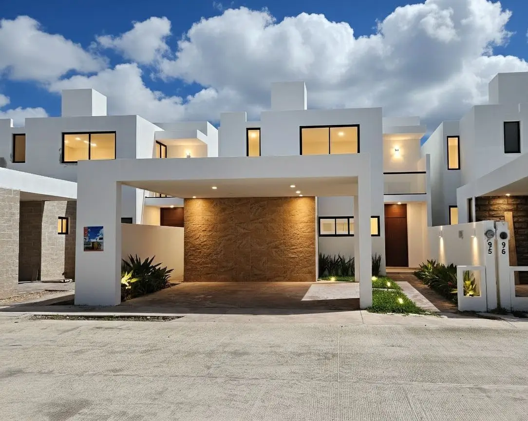 Casas de 3 recamaras en Privada con amenidades en el norte de Mérida