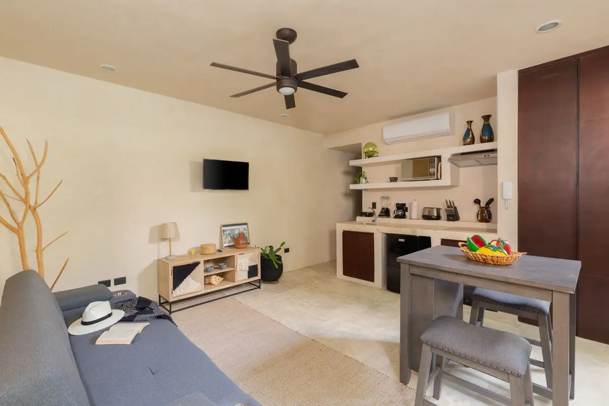 Venta de Departamento en Tulum planta baja en Exclusivo fraccionamiento Residen — foto 5