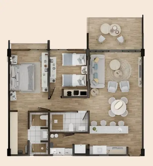 Departamento en Venta Milenio Iii Queretaro — foto 2