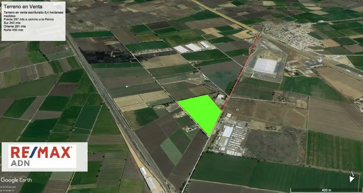 Terreno Industrial en Venta el Ahorcado Pedro Escobedo — foto 4