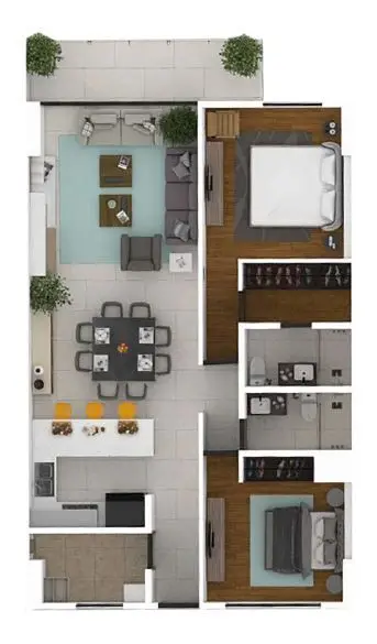 Venta de Departamento en Wise Living Cañada Juriquilla Queretaro Rdv200101-Ae — foto 5