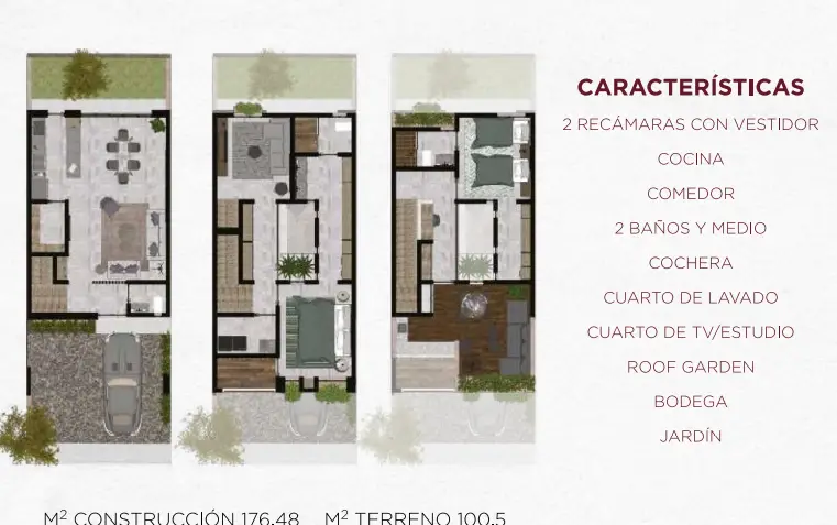Casa (Townhouse) en Venta en la Antigua Juriquilla Queretaro Rcv210806-Ae — foto 2