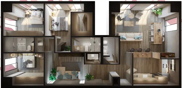 Departamentos en Venta en Distrito Lago en Hda Carlota Corregidora Queretaro Rdv — foto 2