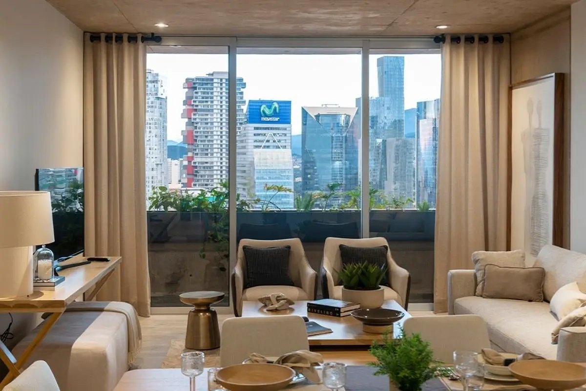 Departamento Nuevo en Venta 1 Recámara en Cumbres de Santa Fe Cdmx — foto 2