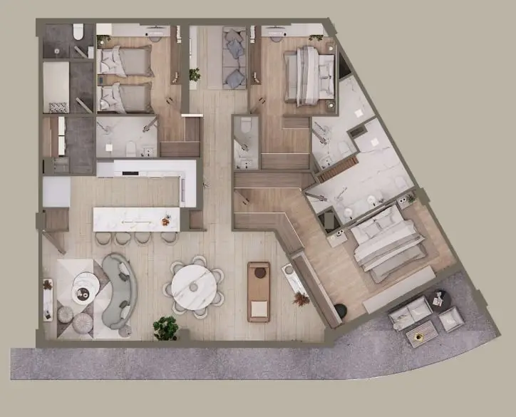 Departamento en Venta Loma Dorada Queretaro — foto 2
