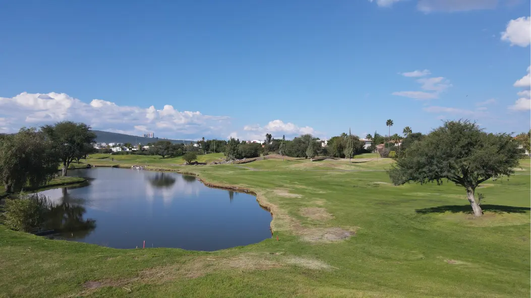 Terreno vista al campo de golf venta condominio Campanario Querétaro — foto 5