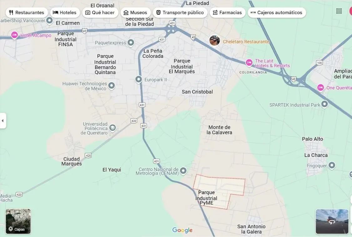 Se renta bodega comercial en Parque Industrial PYME Queretaro