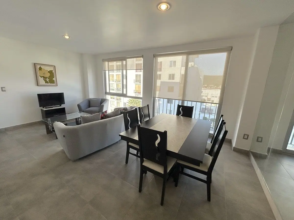 Departamento en Renta Amueblado Juriquilla Santa Fe Torres Premier Queretaro — foto 4