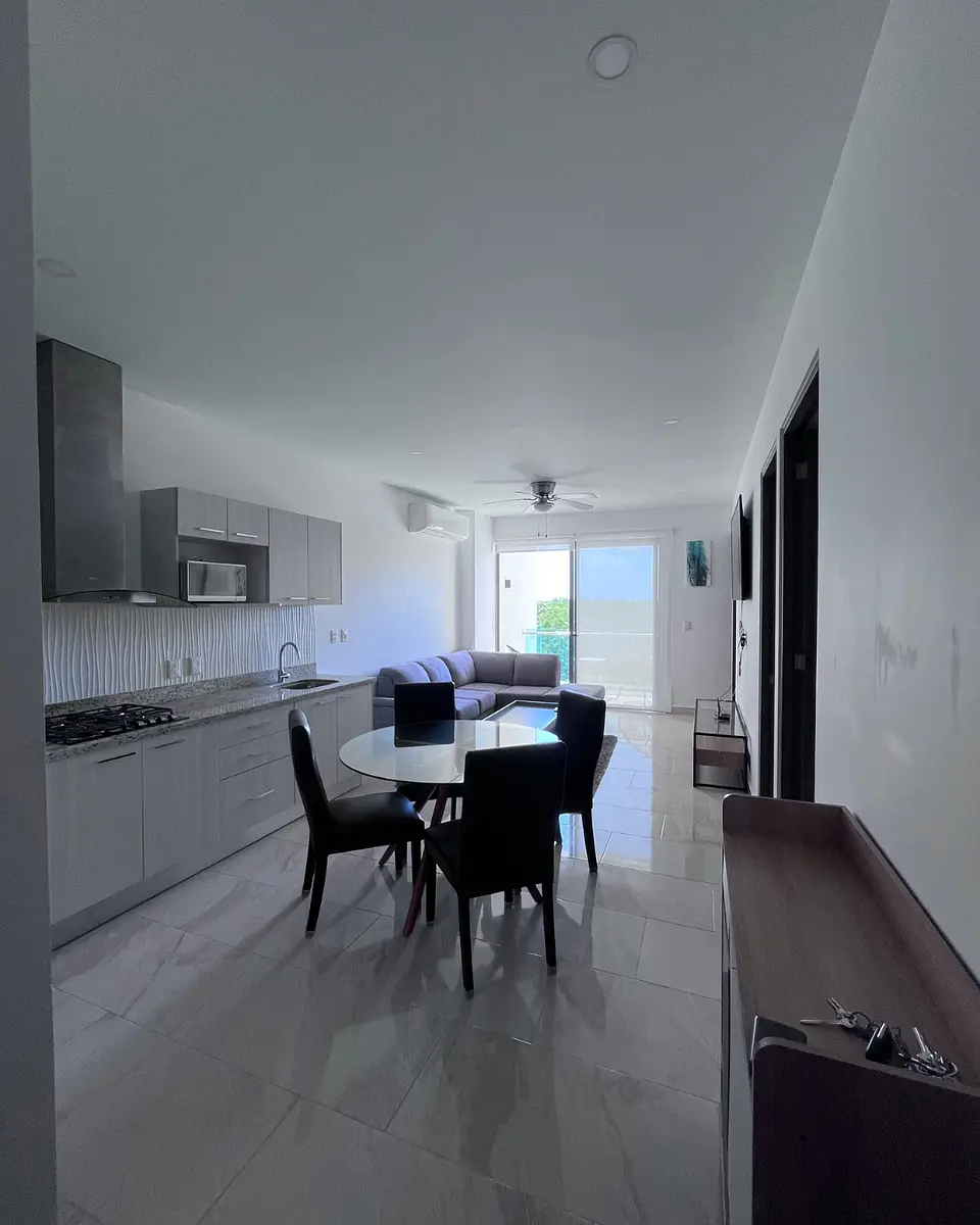 Departamento amueblado en renta Valle Aurora Playa del Carmen