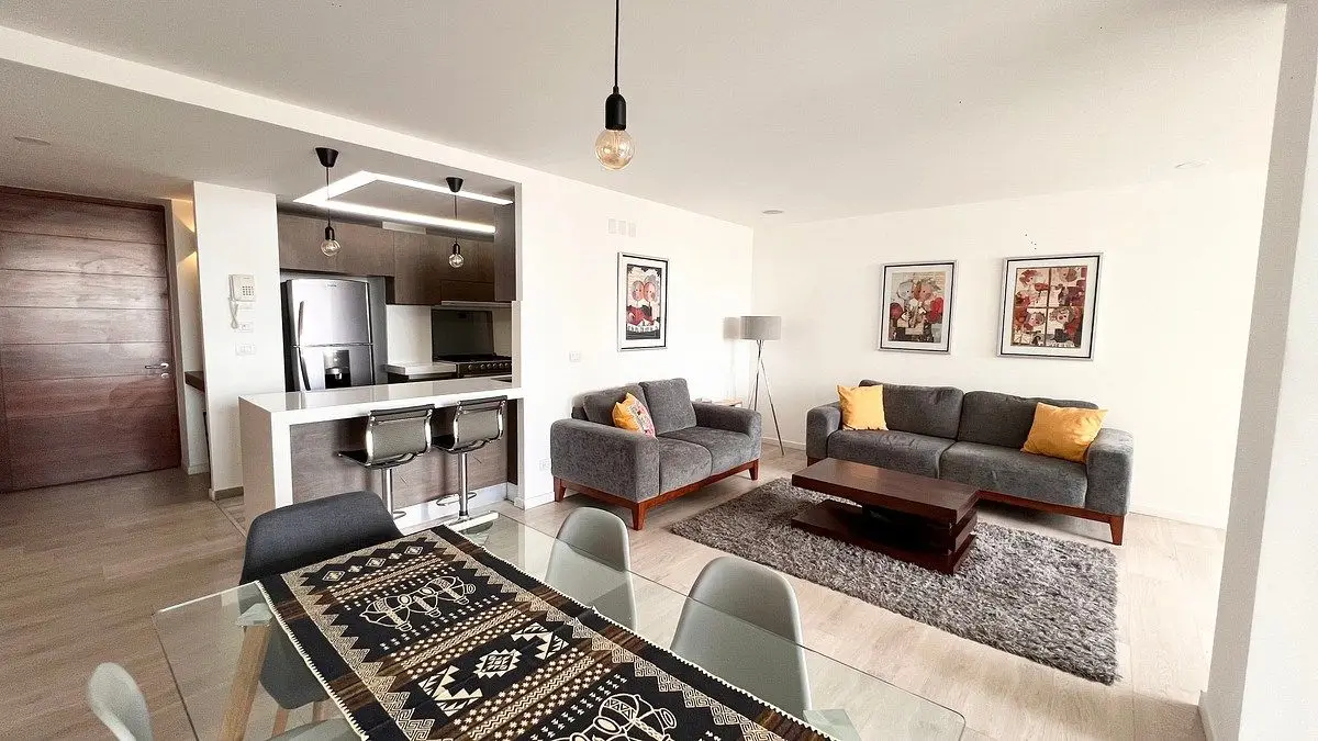 Departamento Loft en RENTA AMUEBLADO Alegra Towers Juriquilla Santa Fe Querétaro — foto 2