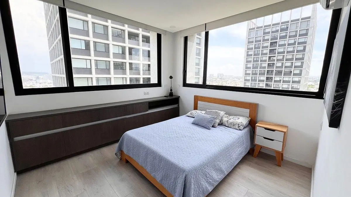 Departamento Loft en RENTA AMUEBLADO Alegra Towers Juriquilla Santa Fe Querétaro — foto 3