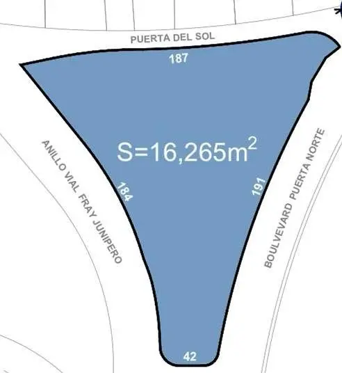 Macro Lote en Venta a unos Pasos de Paseo de la Republica en Queretaro