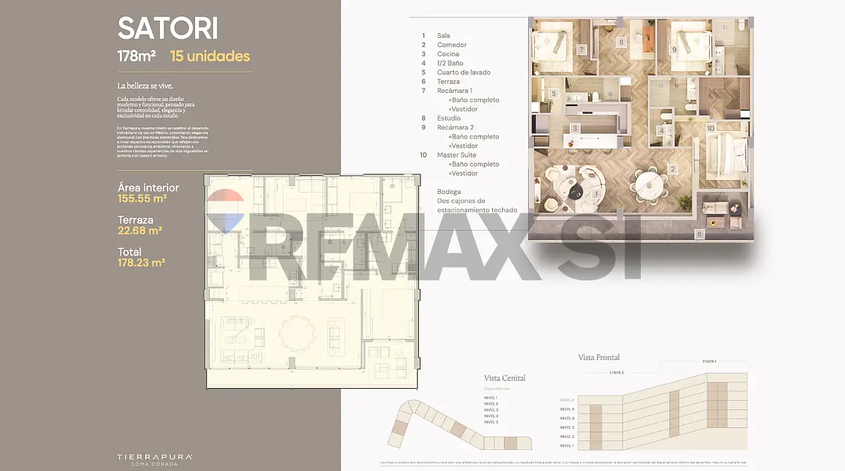 Departamento en Preventa Loma Dorada Condominio Tierrapura Modelo Satori — foto 3