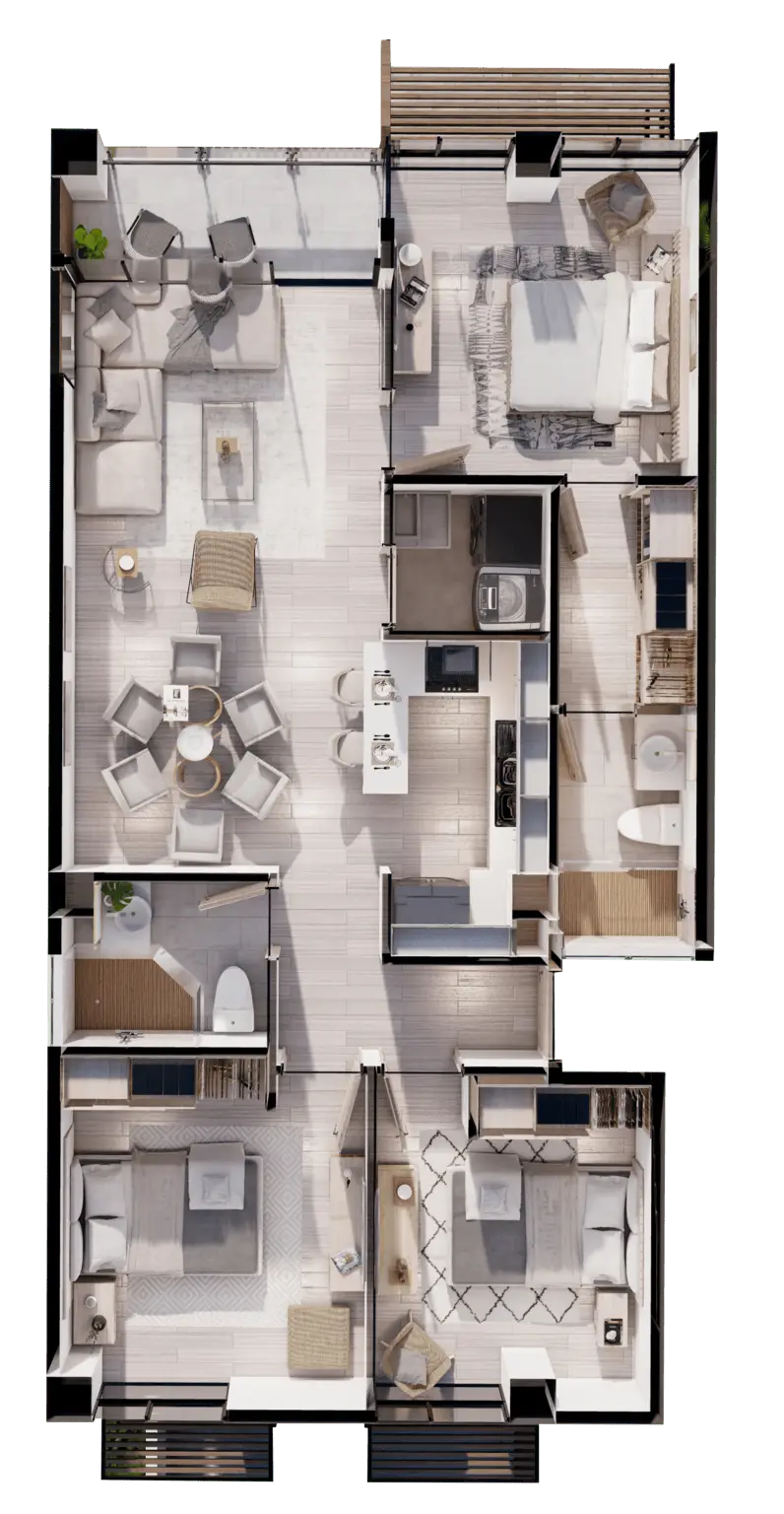 Bacarat Unit 103 — foto 3