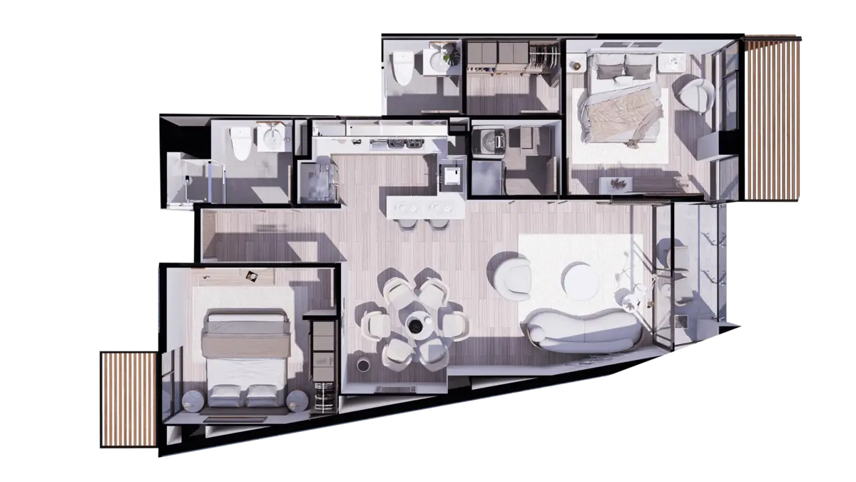 Bacarat Unit 401 — foto 2