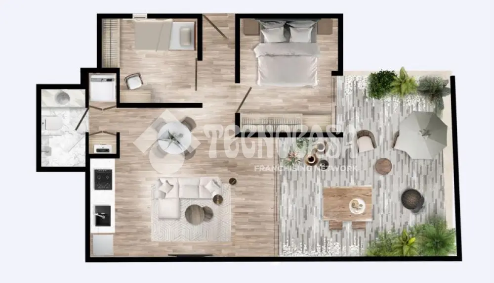 Departamento en Santa Maria la Ribera — foto 3