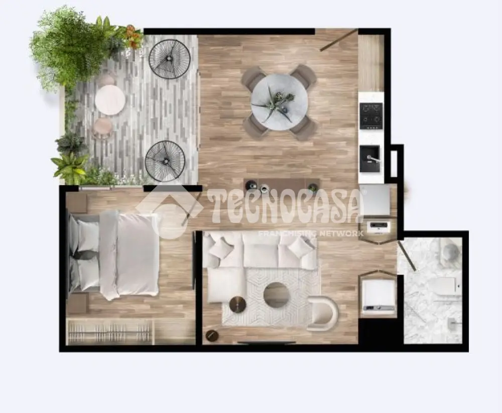 Departamento en Santa Maria la Ribera — foto 3