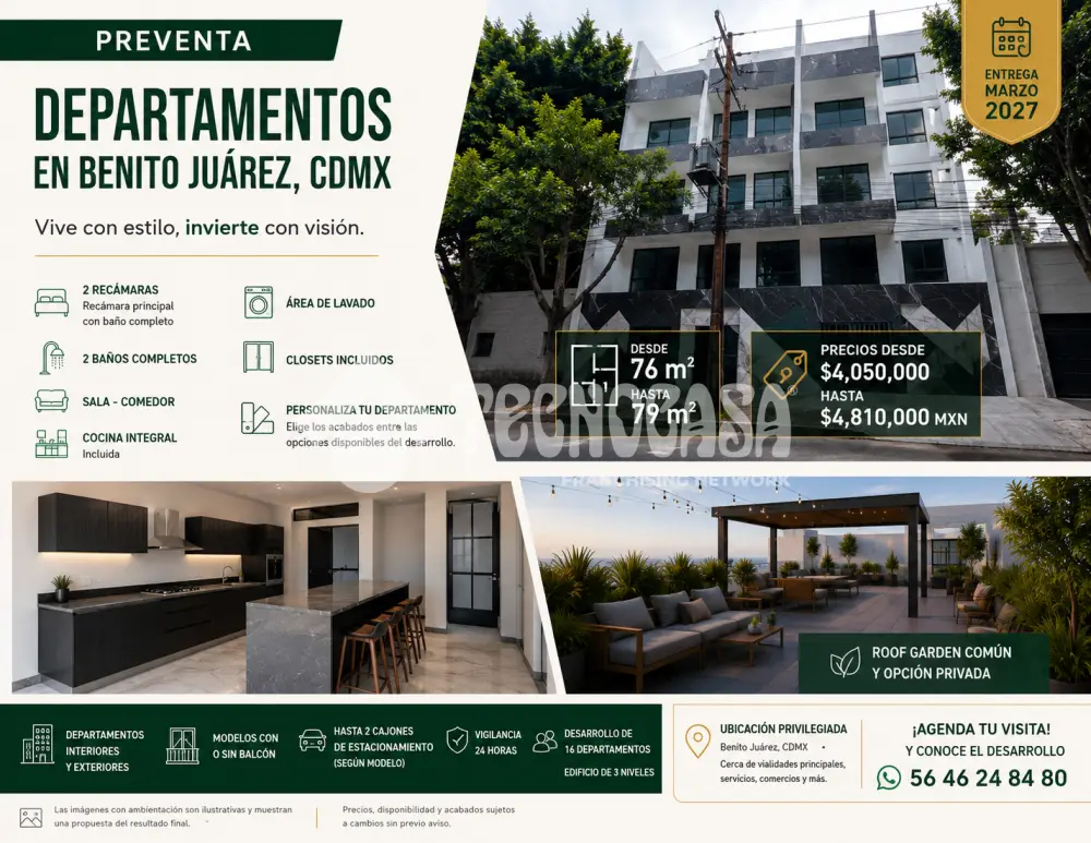 Departamento en Alamos